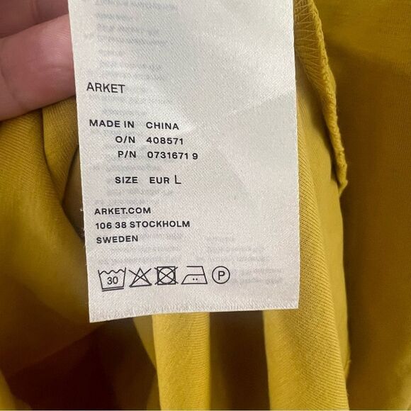 Arket Interlock T-Shirt Dress - Picture 8 of 8